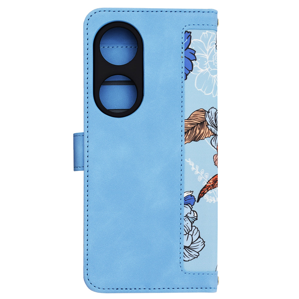 Maska za Honor X7b 5G / 90 Smart / X7b 4G, Techsuit, FlipCraft, Plava