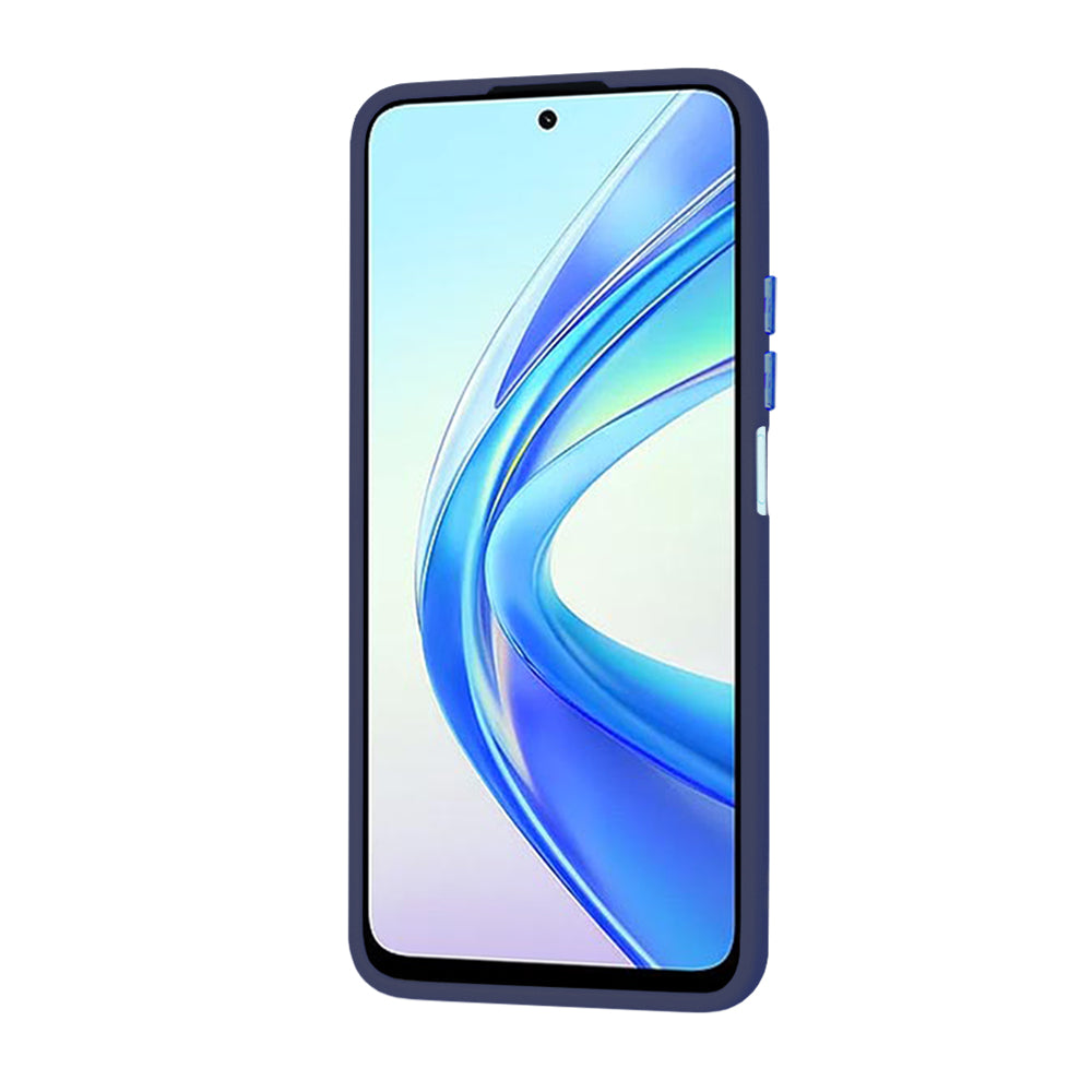Maska za Honor X7b 5G / 90 Smart / X7b 4G, Techsuit, HaloFrost, Tamnoplava