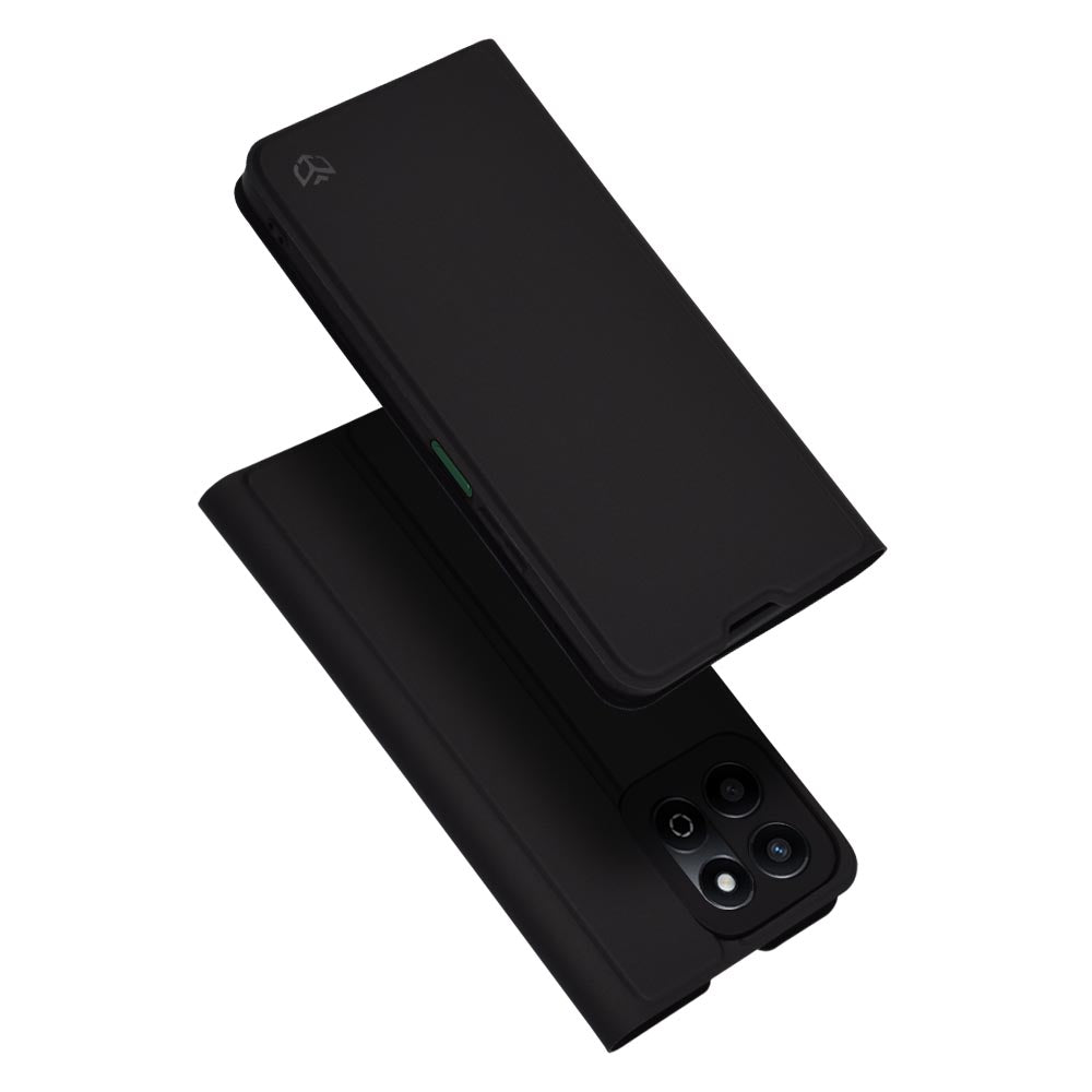 Futrola za Honor X7c / 200 Smart, Techsuit, Magskin Book, Crna