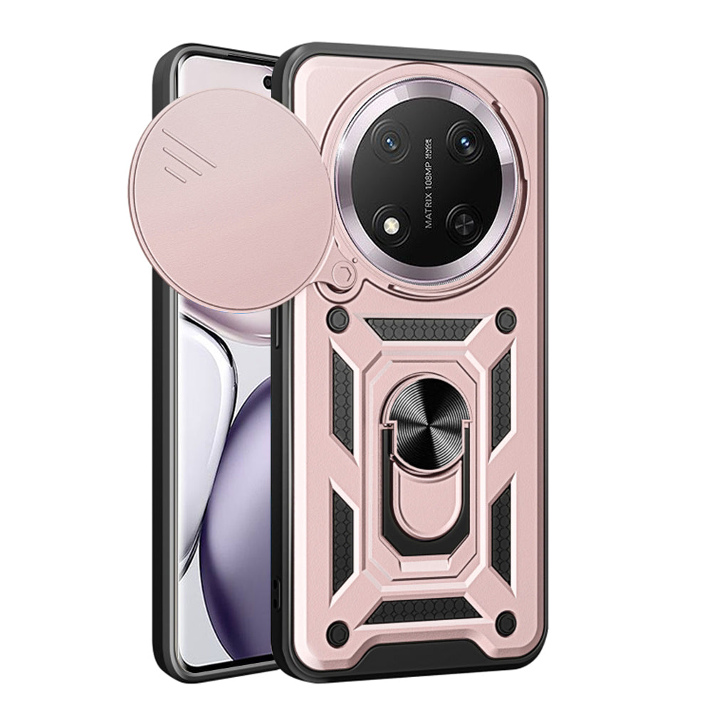 Maska za Honor X9c / Magic7 Lite, Techsuit, CamShield, Roza
