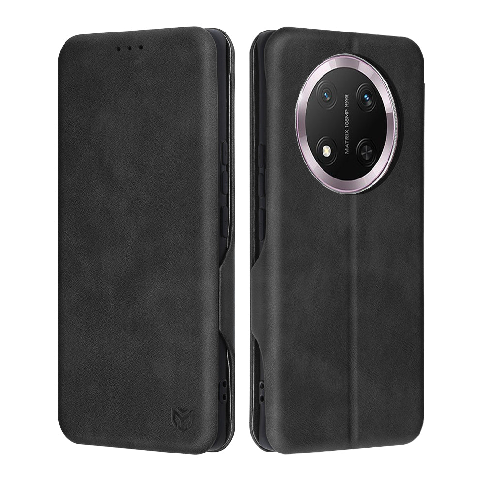 Futrola za Honor X9c / Magic7 Lite, Techsuit, Safe Wallet Plus, Crna