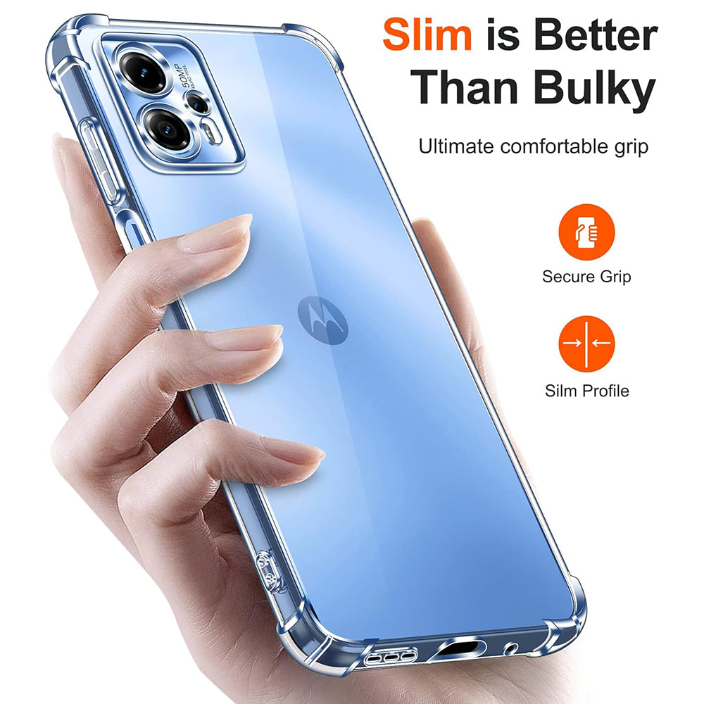 Maska za Honor X9c Smart, Techsuit, Otporna na udarce, Prozirna