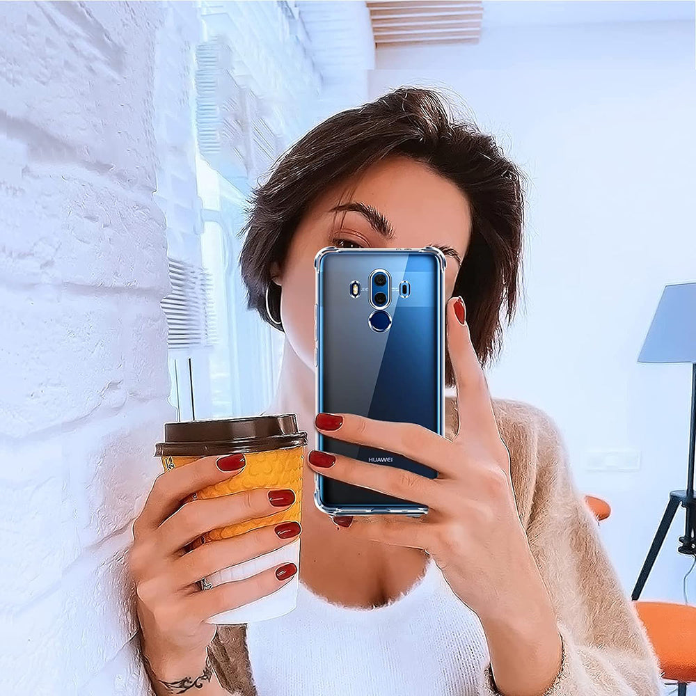 Maska za Huawei Mate 10 Pro, Techsuit, Shockproof Clear, Prozirna