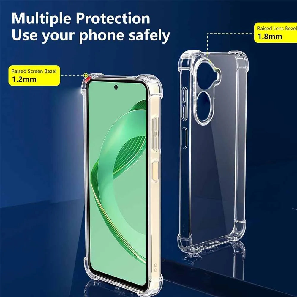 Maska za Huawei nova 11 SE / nova 12 SE, Techsuit, Shockproof Clear, Prozirna