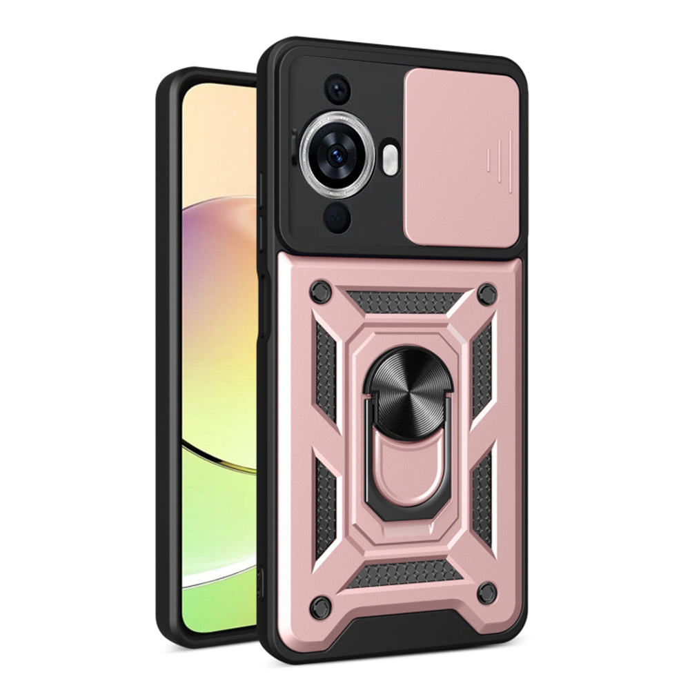 Maska za Huawei nova 12s / nova 11, Techsuit, CamShield, Roza