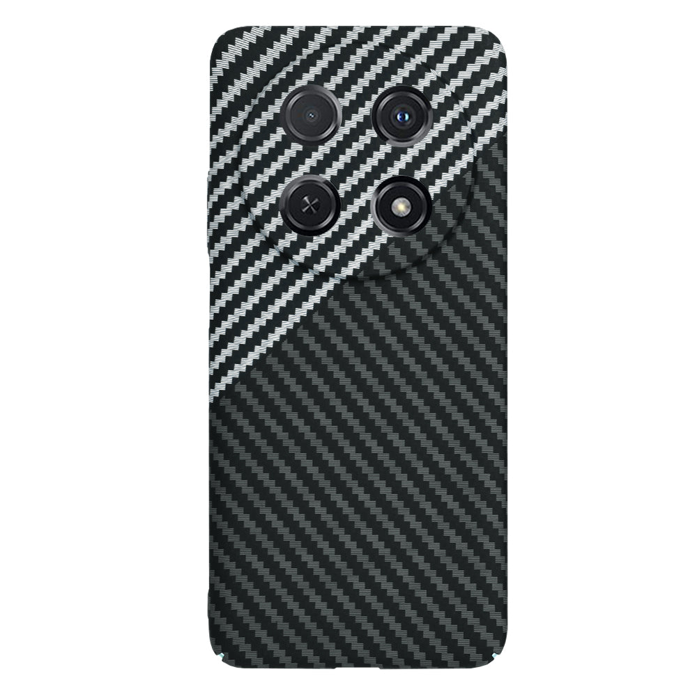 Maska za Huawei nova 13i / nova 12i, Techsuit, Carbonite FiberShell, Crno Siva
