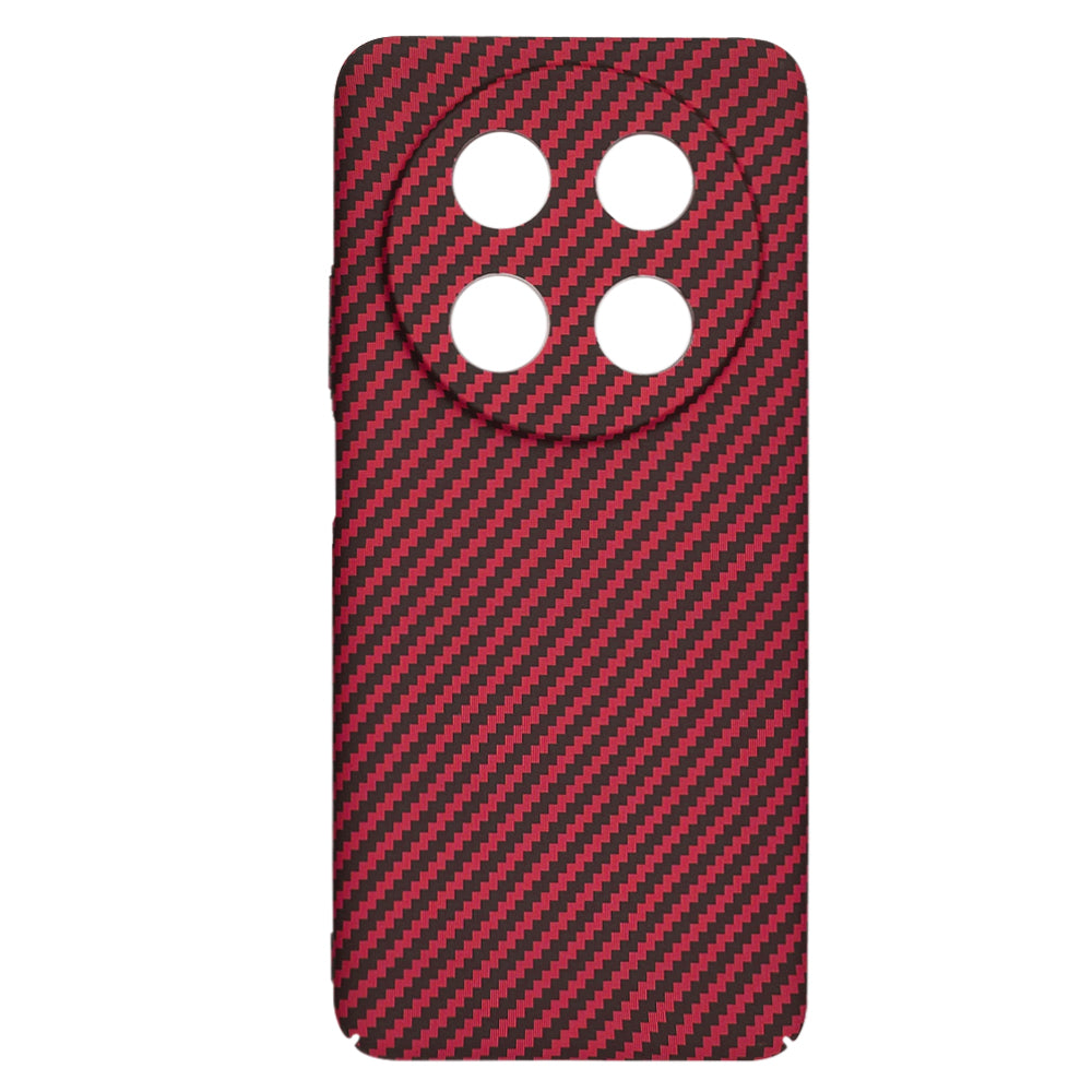 Futrola za Huawei nova 13i / nova 12i, Techsuit, Carbonite FiberShell, Crvena