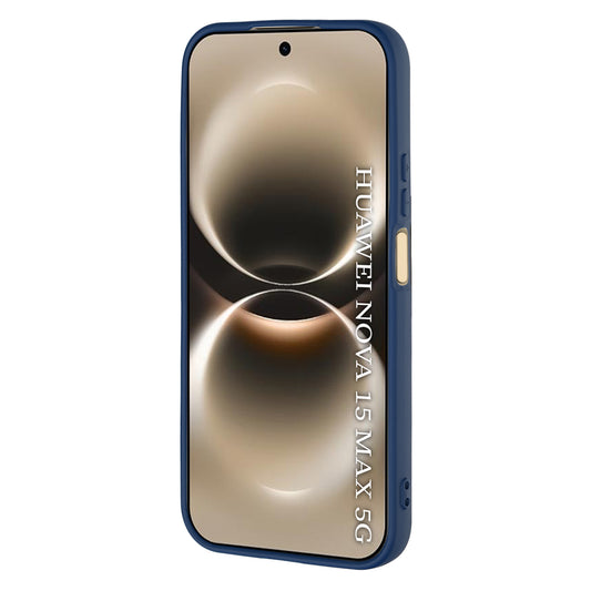 Maska za Huawei nova 15 Max, Techsuit, SoftFlex, Tamnoplava