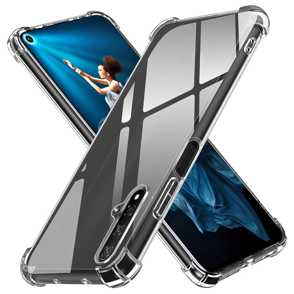 Maska za Huawei nova 5T / Honor 20, Techsuit, Shockproof Clear, Prozirna