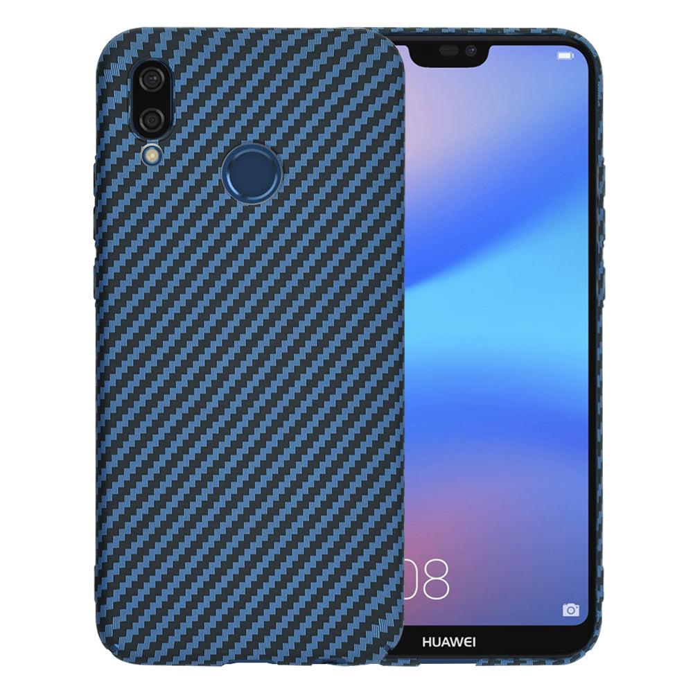 Futrola za Huawei P20 Lite, Techsuit, Carbonite FiberShell, Tirkizna