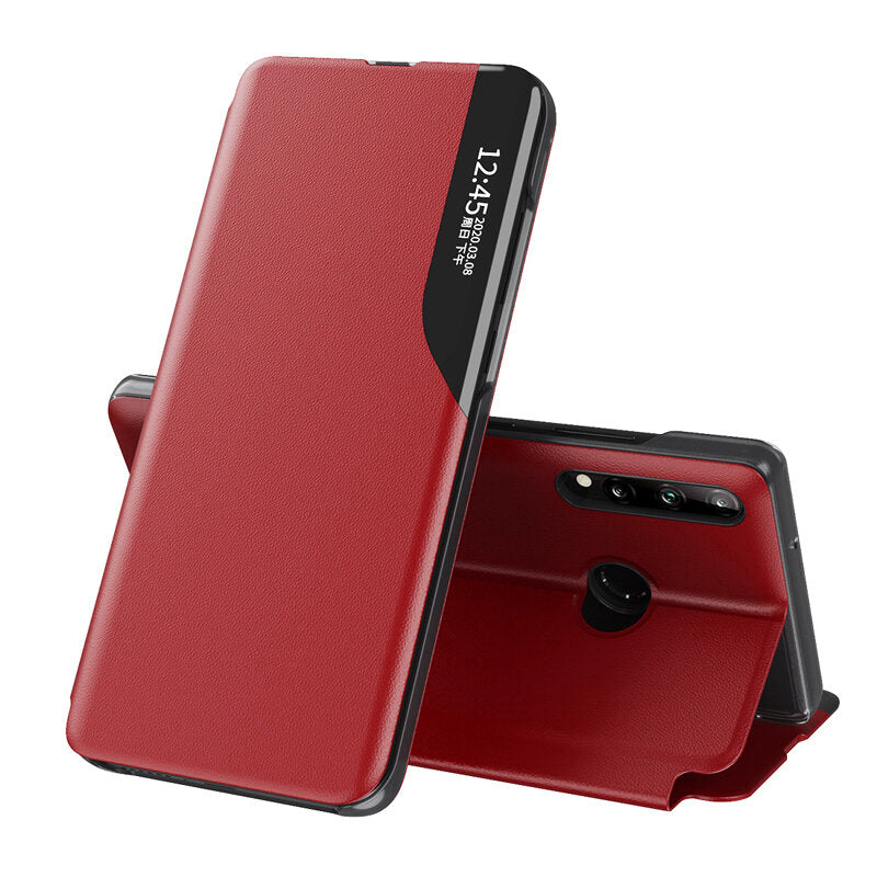 Maska za Huawei P30 lite New Edition / P30 lite, Techsuit, eFold, Crvena