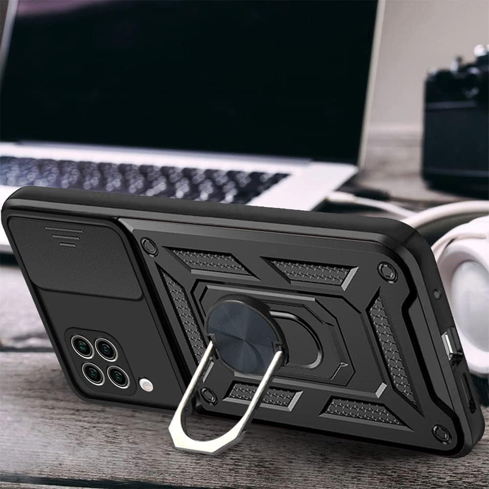 Maska za Huawei P40 lite 4G, Techsuit, CamShield, Crna