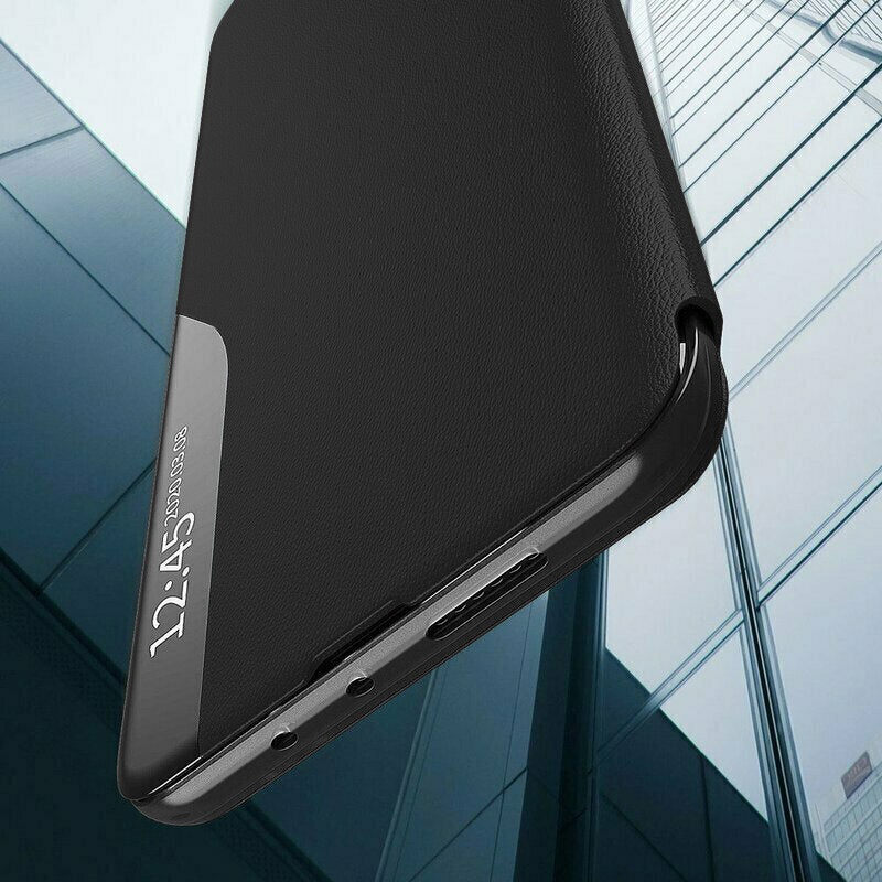 Futrola za Huawei P40 lite 4G, Techsuit, eFold, Crna