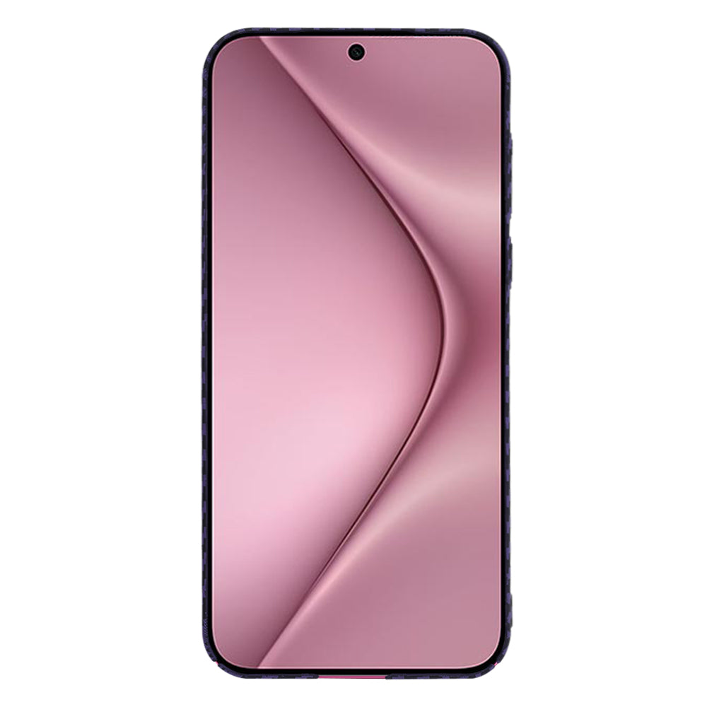 Maska za Huawei Pura 70, Techsuit, Carbonite FiberShell, Ljubičasta