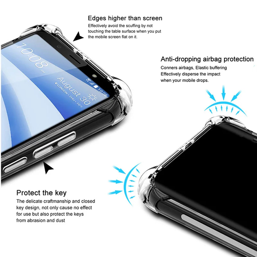 Maska za Huawei Pura 70, Techsuit, Shockproof Clear, Prozirna