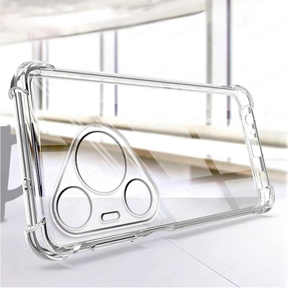 Maska za Huawei Pura 70, Techsuit, Shockproof Clear, Prozirna