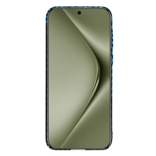 Maska za Huawei Pura 70 Ultra, Techsuit, Carbonite FiberShell, Crno Plava