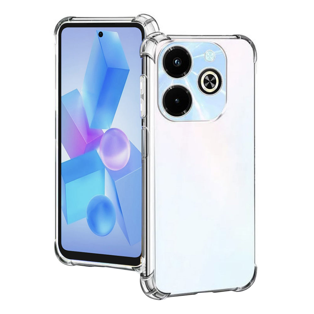 Maska za Infinix Hot 40i, Techsuit, Otporna na udarce, Prozirna