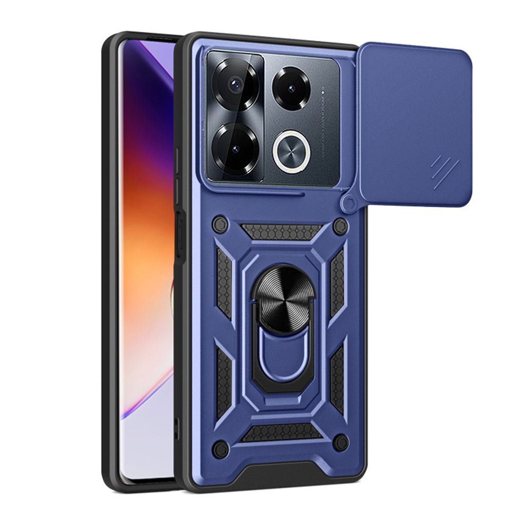 Maska za Infinix Note 40 Pro+, Techsuit, CamShield, Plava