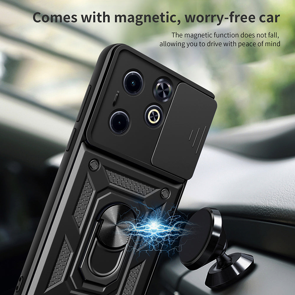 Maska za Infinix Smart 8 / Hot 40i, Techsuit, CamShield, Zelena