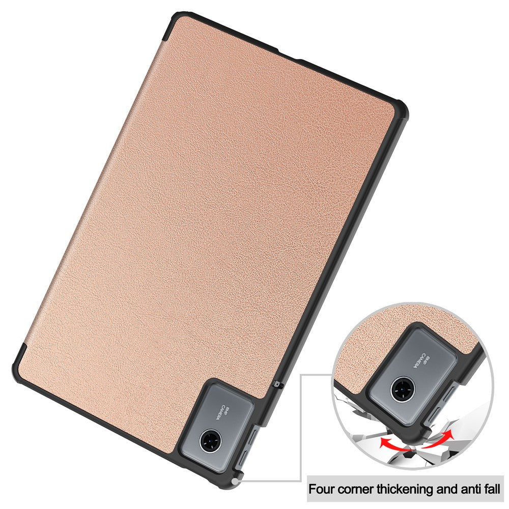 Futrola za Lenovo Idea Tab 11, Techsuit, FoldPro, Zlatno Roza
