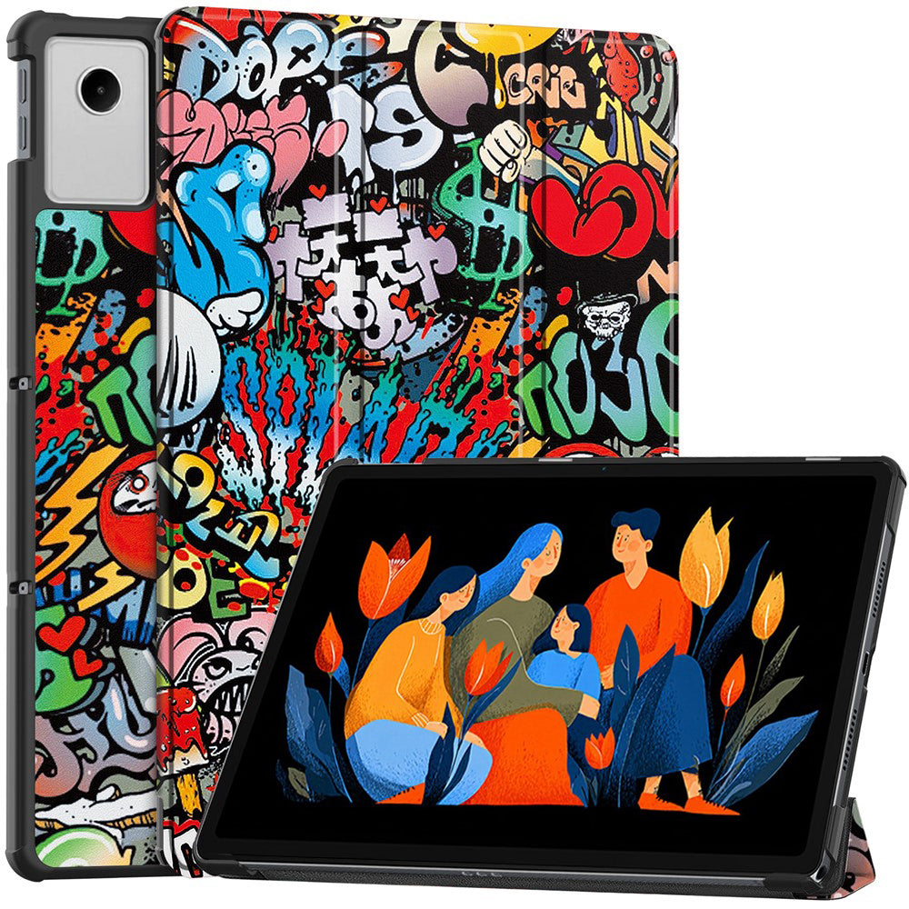 Futrola za Lenovo Idea Tab Plus, Techsuit, FoldPro Urban Vibe, Višebojna