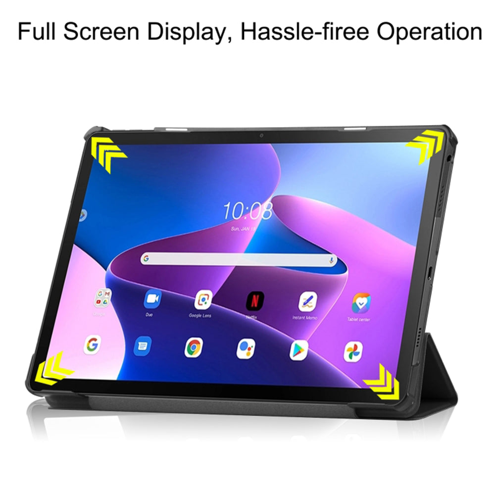 Futrola za Lenovo Tab M10 Gen 3, Techsuit, FoldPro, Crna