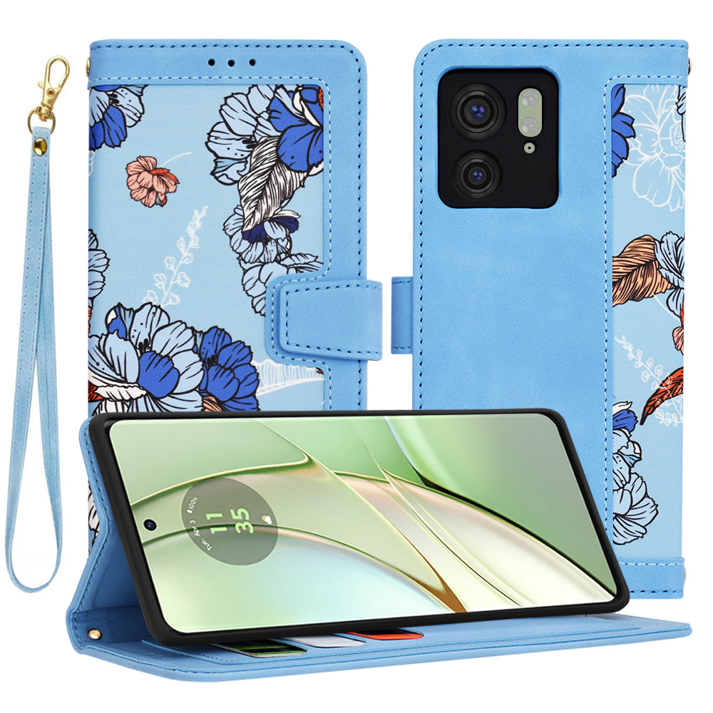 Futrola za Motorola Edge (2023) / Edge 40, Techsuit, FlipCraft, Plava