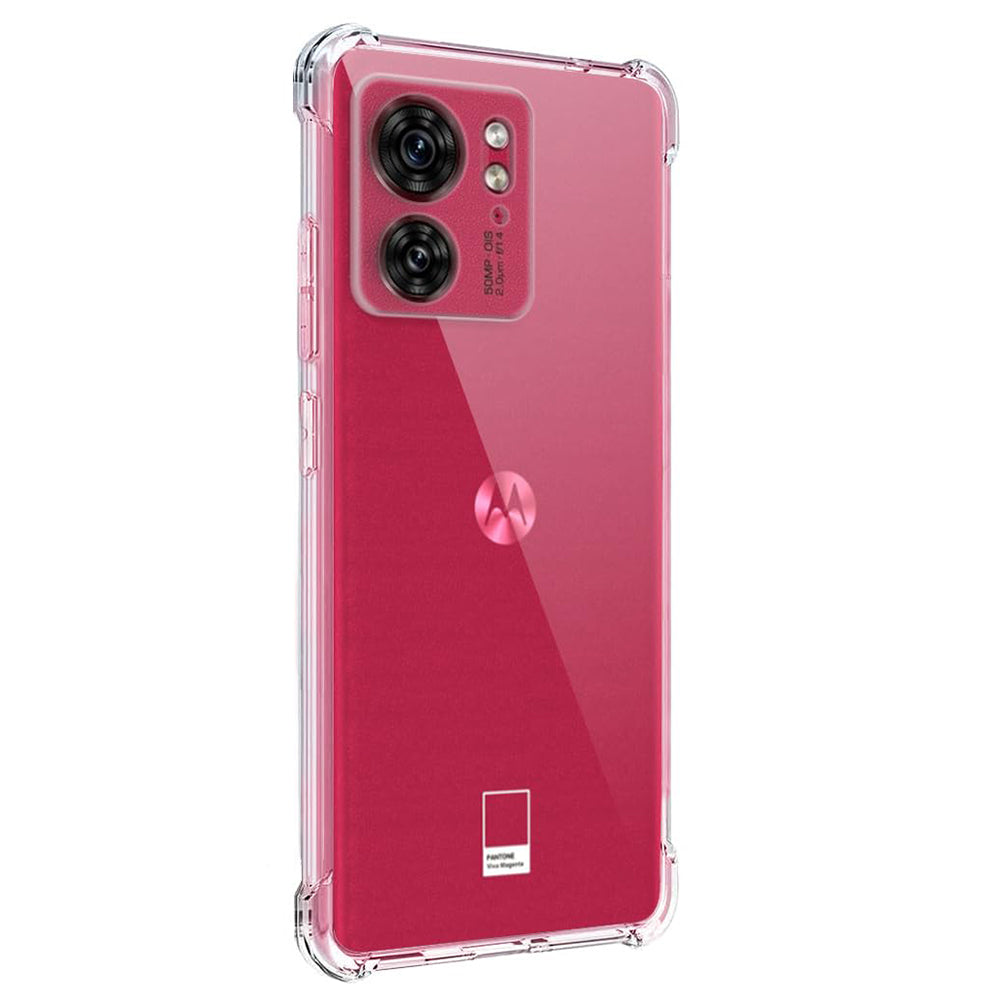 Maska za Motorola Edge (2023) / Edge 40, Techsuit, Shockproof Clear, Prozirna