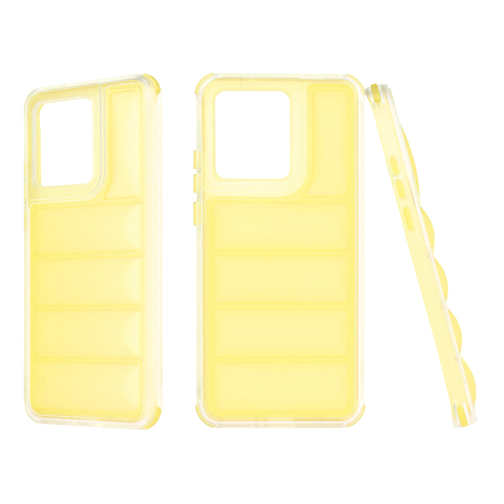 Futrola za Motorola Edge 40 Neo, Techsuit, Wave Shield, Žuta