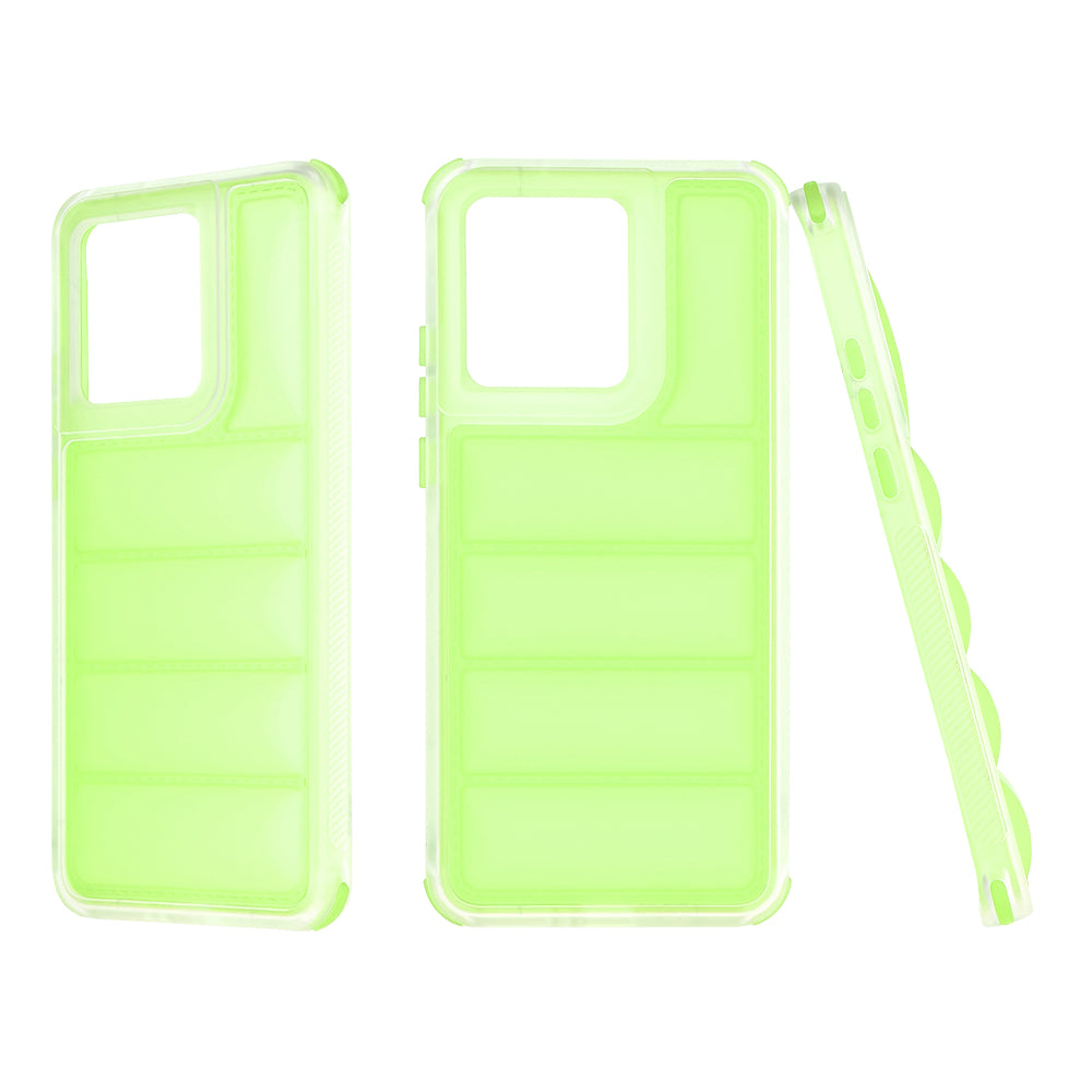 Maska za Motorola Edge 40 Neo, Techsuit, Wave Shield, Zelena