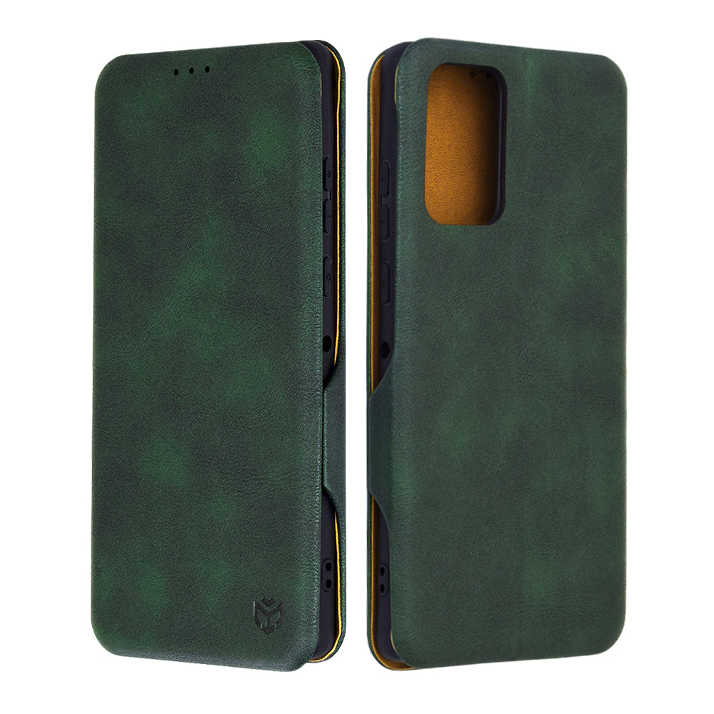 Futrola za Motorola Edge 50 Fusion, Techsuit, Safe Wallet Plus, Zelena