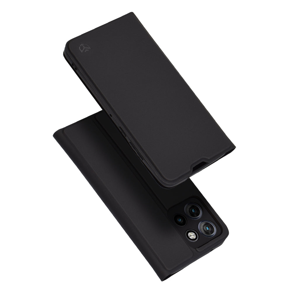Futrola za Motorola Edge 50 Neo, Techsuit, Magskin Book, Crna