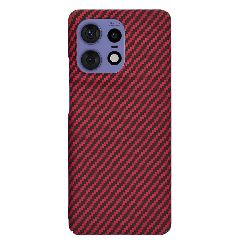 Maska za Motorola Edge 50 Pro, Techsuit, Carbonite FiberShell, Crvena