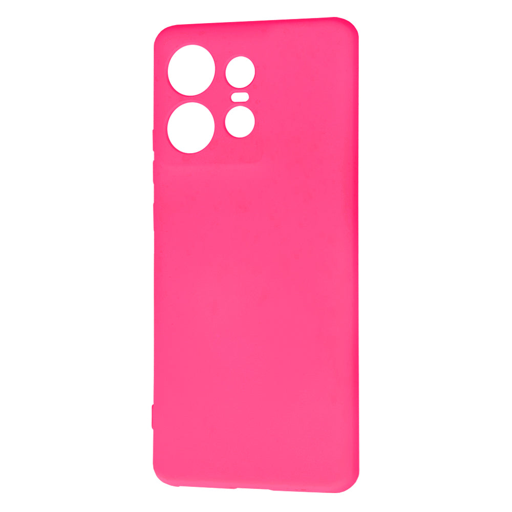 Maska za Motorola Edge 50 Pro, Techsuit, SoftFlex, Tamno Roza