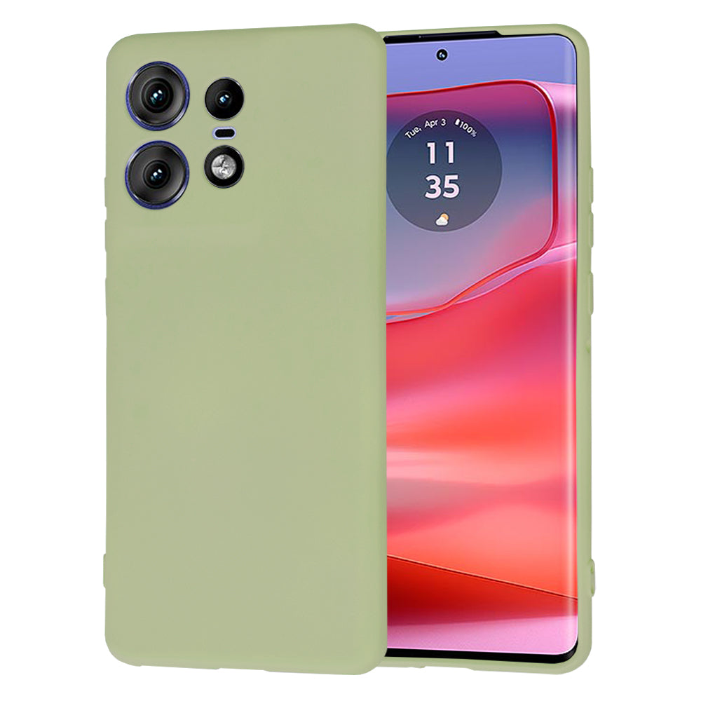 Maska za Motorola Edge 50 Pro, Techsuit, SoftFlex, Matcha