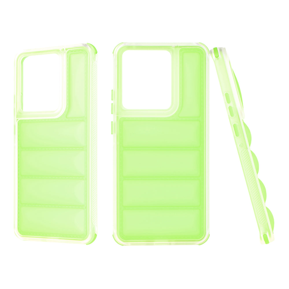 Maska za Motorola Edge 50 Pro, Techsuit, Wave Shield, Zelena
