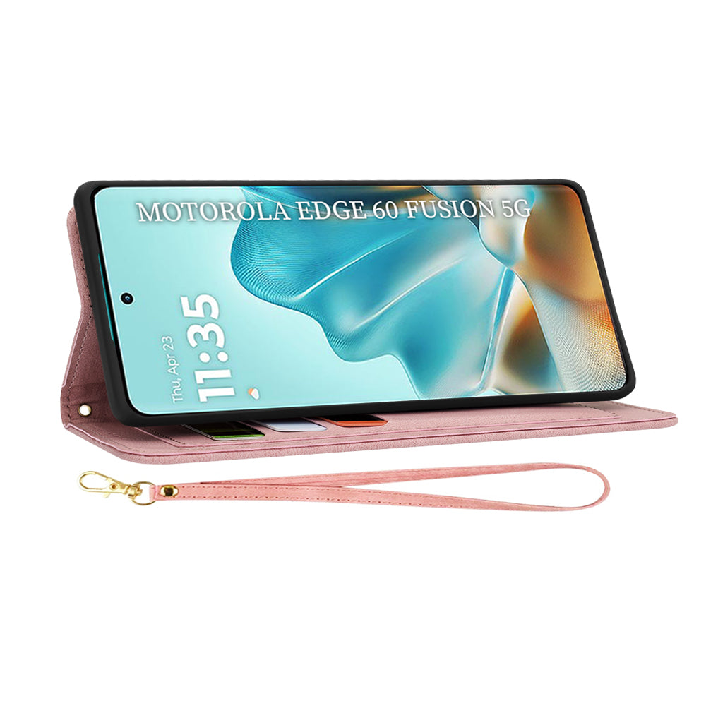 Maska za Motorola Edge 60 Fusion / Edge 60, Techsuit, FlipCraft, Roza