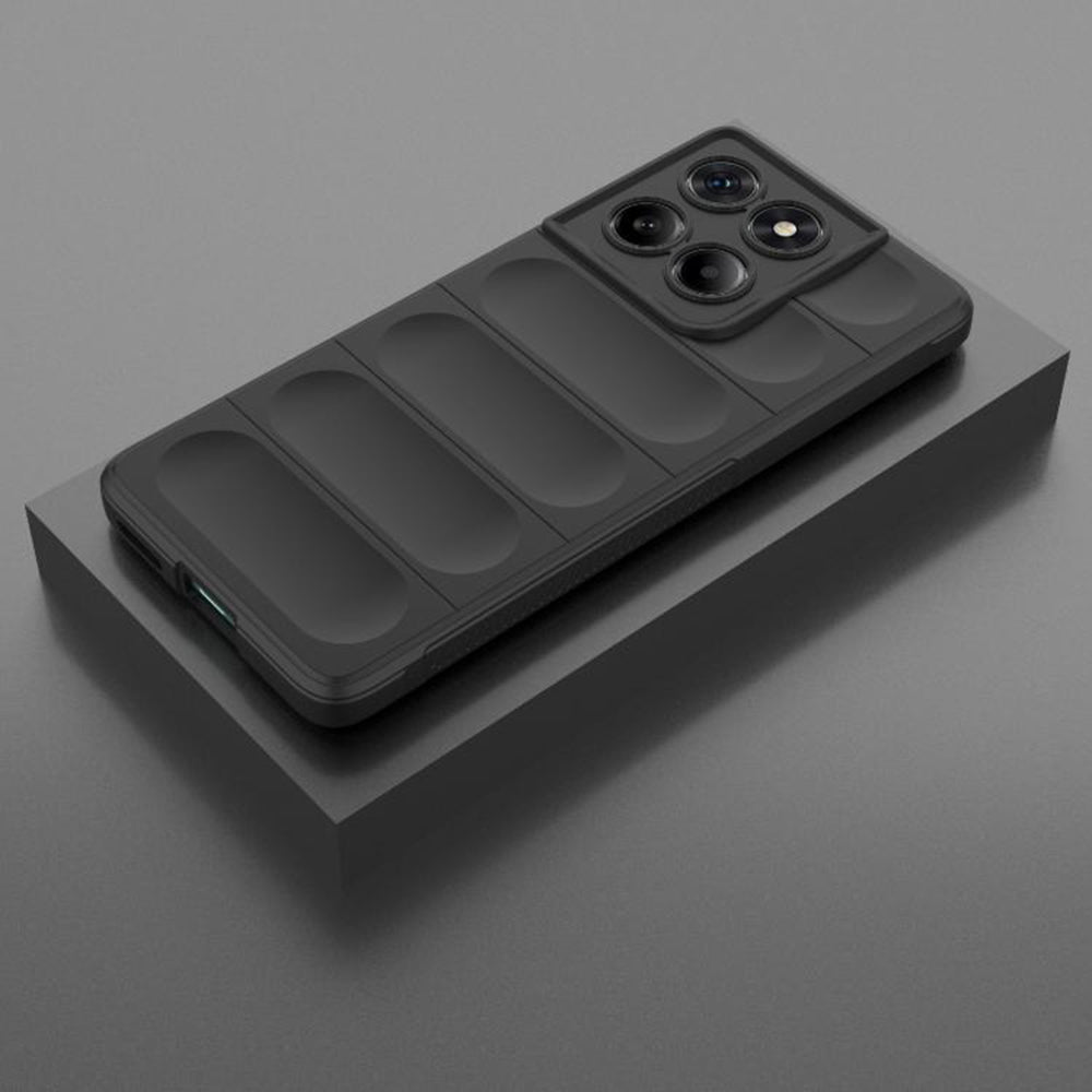 Maska za Motorola Edge 60 Fusion / Edge 60, Techsuit, Magic Shield, Crna