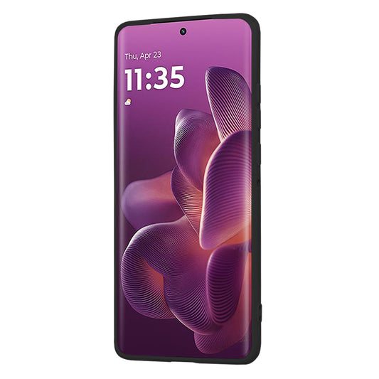 Maska za Motorola Edge 60 Pro, Techsuit, SoftFlex, Crna