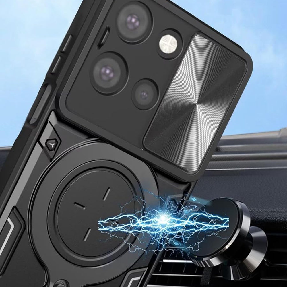 Futrola za Motorola Edge 70 Fusion, Techsuit, CamGuard Pro, Plava