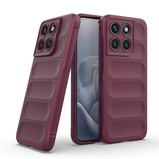 Maska za Motorola Edge 70 Fusion, Techsuit, Magic Shield, Bordo