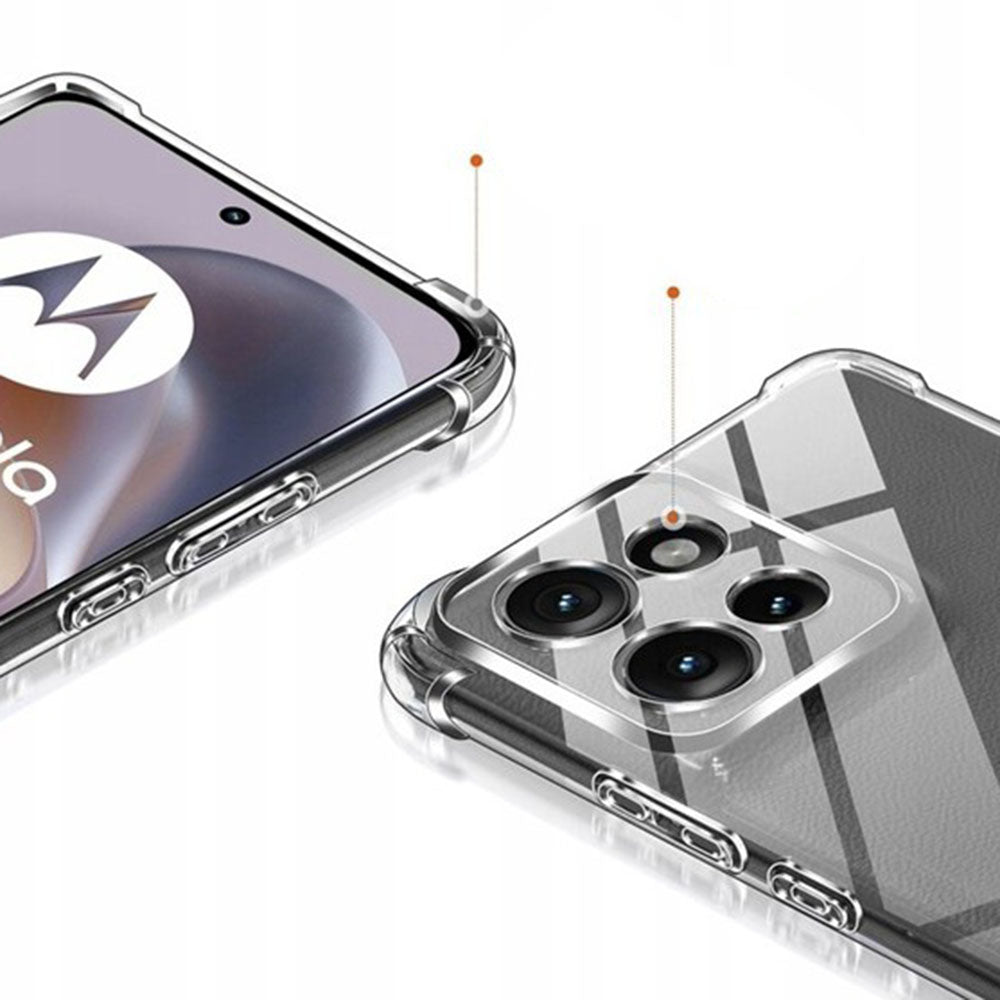 Futrola za Motorola Edge 70 Fusion, Techsuit, Shockproof Clear, Prozirna