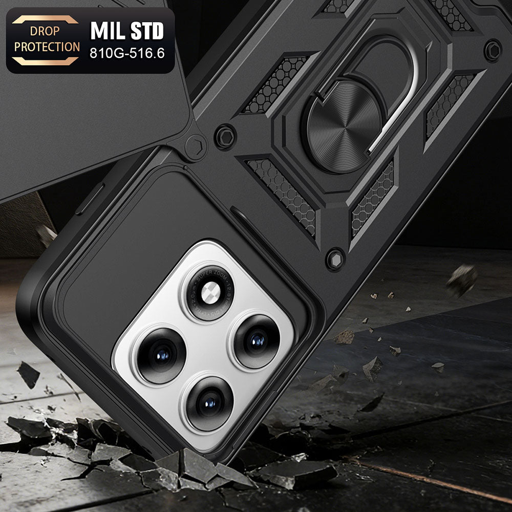 Maska za Motorola Edge 70 Pro, Techsuit, CamShield, Zlatna