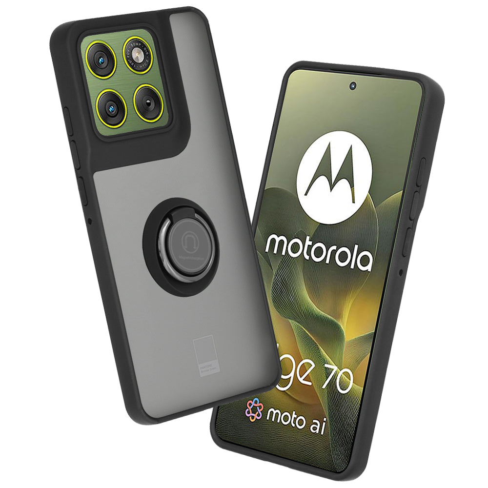 Futrola za Motorola Edge 70, Techsuit, Glinth, Crna