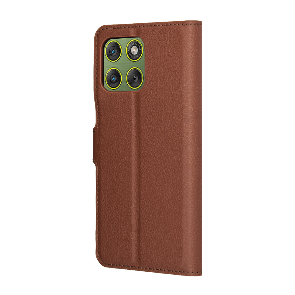 Futrola za Motorola Edge 70, Techsuit, Leather Folio, Smeđa