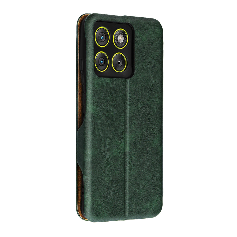 Futrola za Motorola Edge 70, Techsuit, Safe Wallet Plus, Zelena