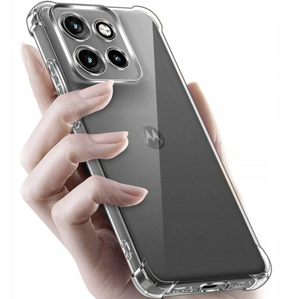 Futrola za Motorola Edge 70, Techsuit, Shockproof Clear, Prozirna