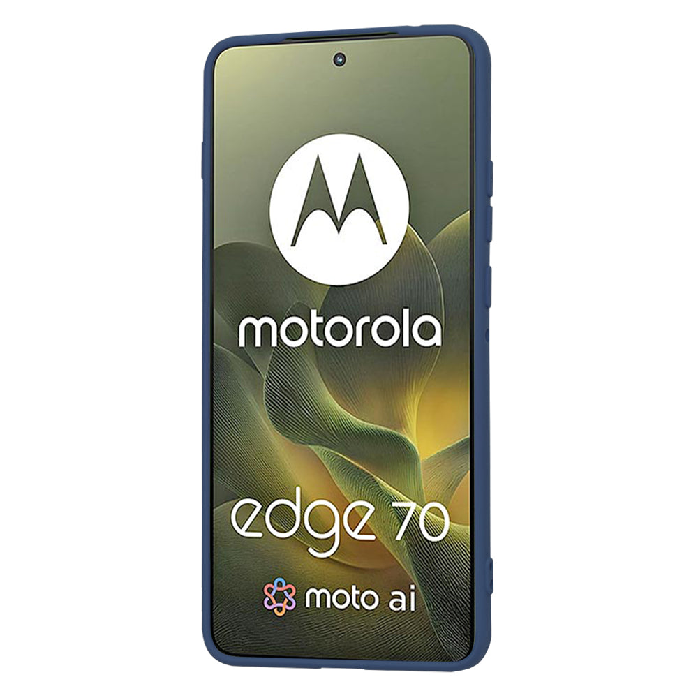 Futrola za Motorola Edge 70, Techsuit, SoftFlex, Tamnoplava