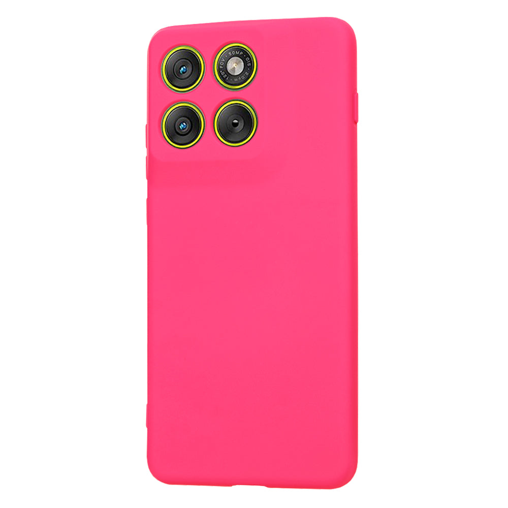 Futrola za Motorola Edge 70, Techsuit, SoftFlex, Tamno roza